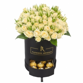 White Roses/Chocolate Box