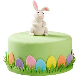 Green Easter Cake