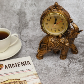 Elephant With Watch Souvenir
