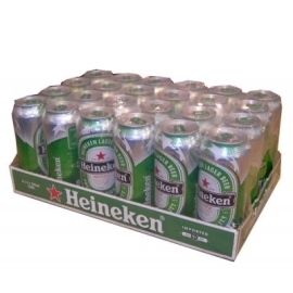 Heineken Beer, 24 x 500ml cans
