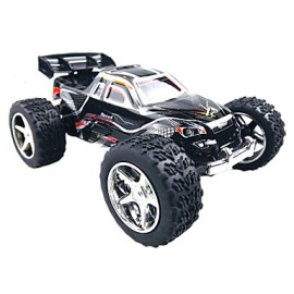 High-Speed Black Car