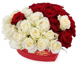 Flower box « Love Heart»